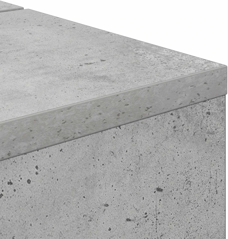 Studijos stalas Betono pilka 152 x 40 x 19,5 cm