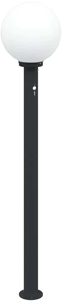 Pakabinamas šviestuvas Stulpeliniai šviestuvai su jutikliu, 3 vnt., 120 cm, juodi, IP44