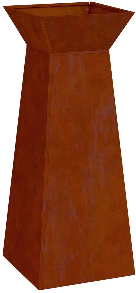 Stulpinis sodinukas 2 vnt. Rūdijanti 40 x 40 x 100 cm