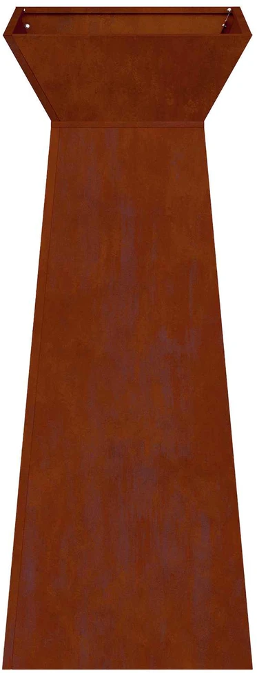 Stulpinis sodinukas 2 vnt. Rūdijanti 40 x 40 x 100 cm