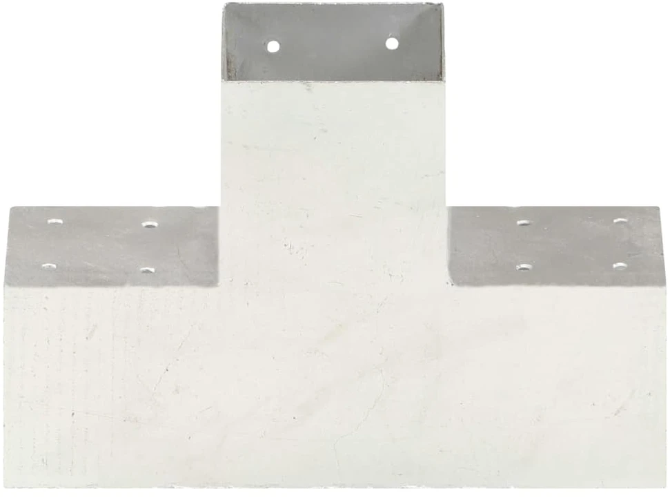 Stulpo sujungimas, 101x101mm, galvanizuotas metalas, X formos