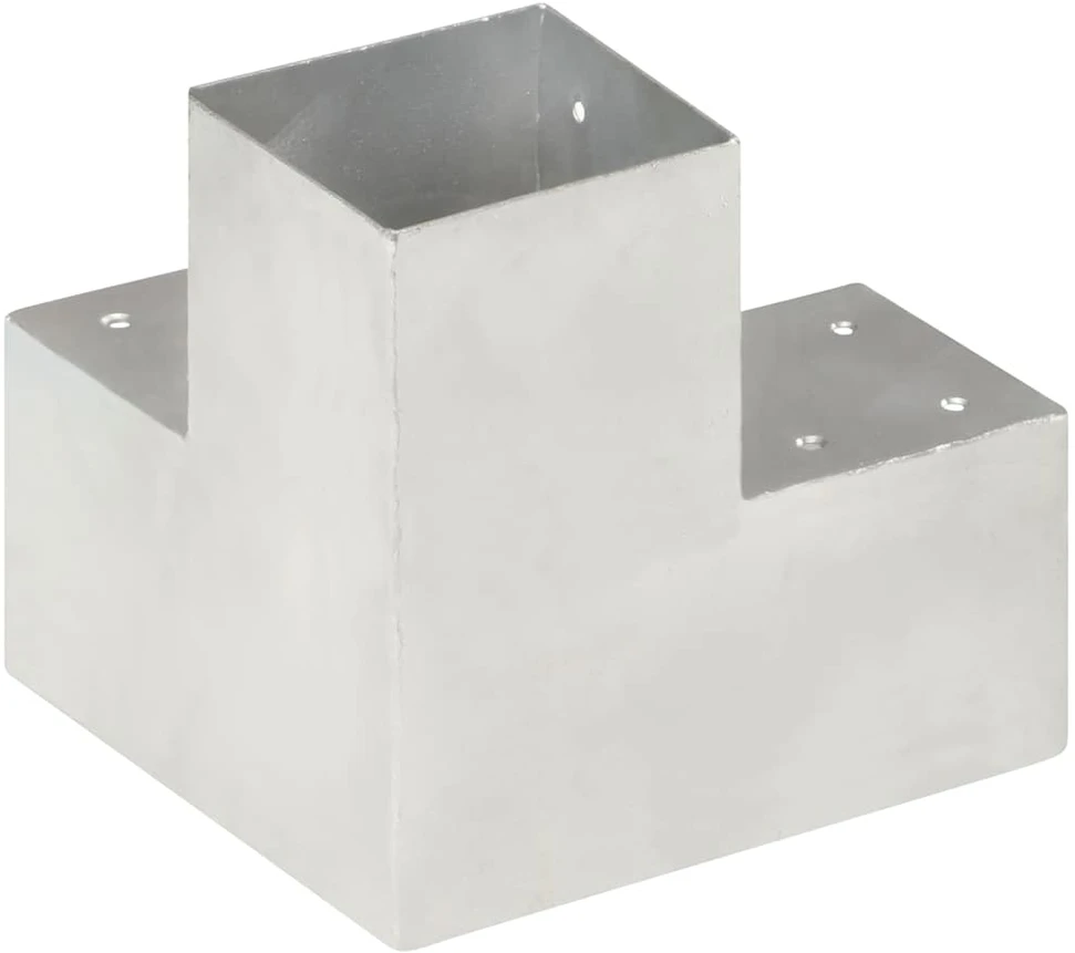Stulpo sujungimas, 101x101mm, galvanizuotas metalas, Y formos