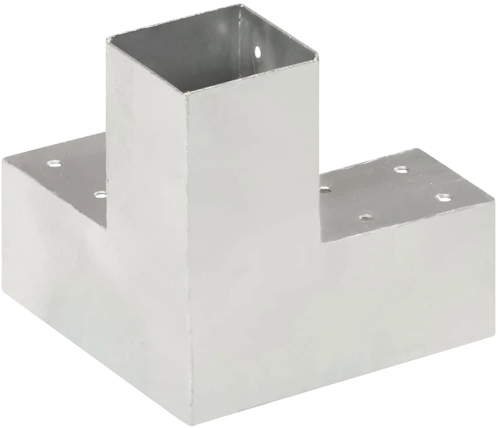 Stulpo sujungimas, 71x71mm, galvanizuotas metalas, Y formos