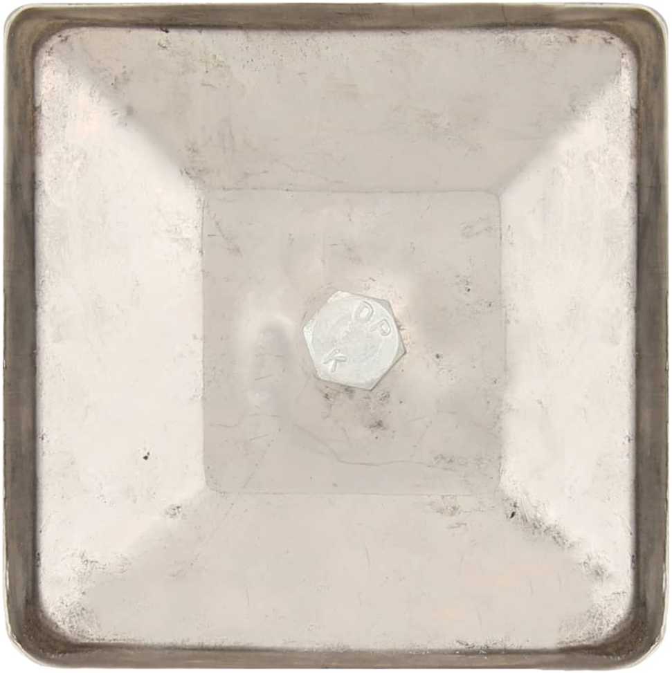 Stulpų dangteliai, 6vnt., 81x81mm, nerūdijantis plienas