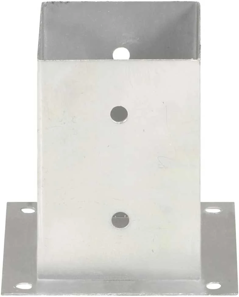 Stulpų pagrindai, 4vnt., galvanizuotas metalas, 101mm