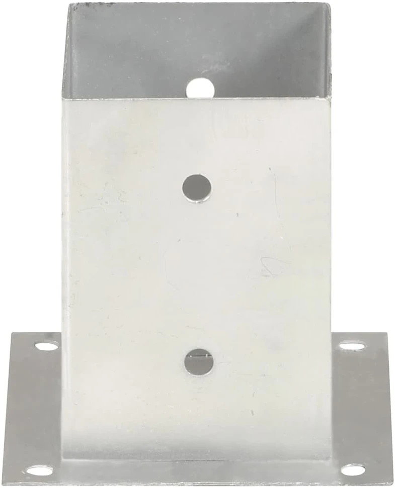 Stulpų pagrindai, 4vnt., galvanizuotas metalas, 101mm