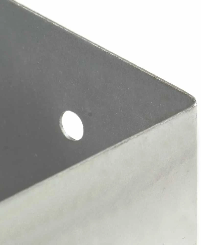 Stulpų pagrindai, 4vnt., galvanizuotas metalas, 101mm