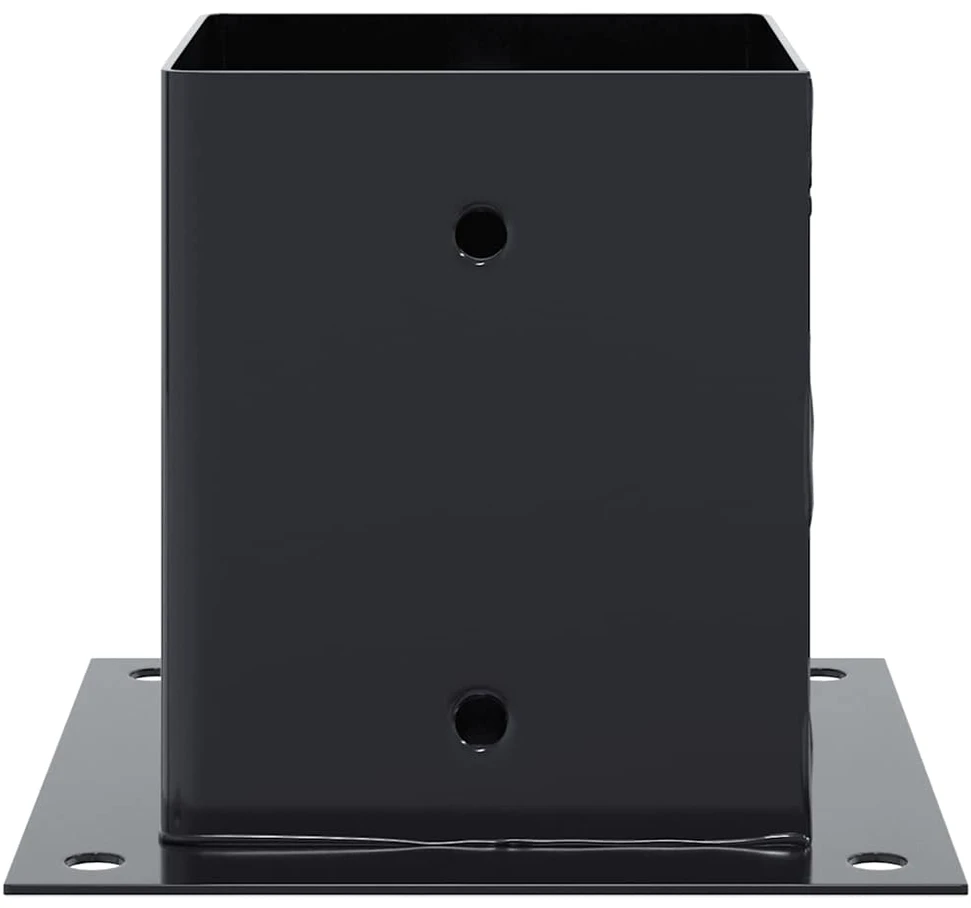 Stulpų pagrindai kvadratiniai, 12vnt., antracito sp., 121x121mm