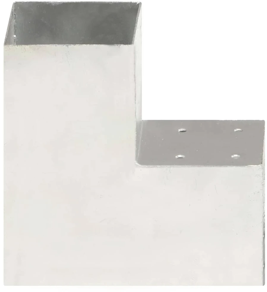 Stulpų sujungimai, 4vnt., 101x101mm, metalas, L formos