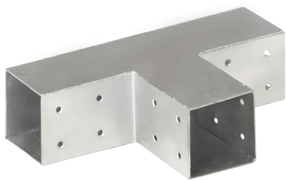 Stulpų sujungimai, 4vnt., 71x71mm, metalas, T formos