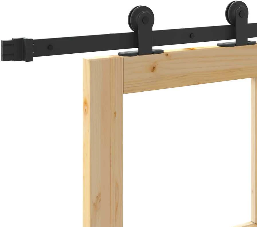 Slankios durys ORKDAL 73,5 x 198,5 cm Natūrali ir juoda