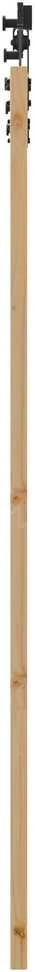 Slankios durys ORKDAL 93 x 202 cm Natūrali ir juoda