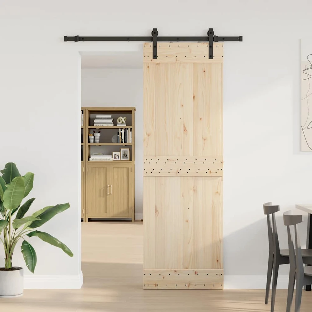 TV staliukas Stumdomų durų įrangos rinkinys, juodos sp., 152,5cm, plienas
