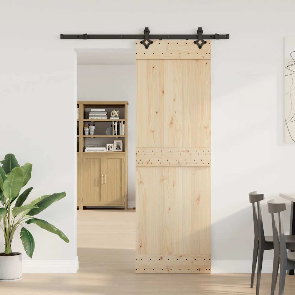 TV staliukas Stumdomų durų įrangos rinkinys, juodos sp., 152,5cm, plienas