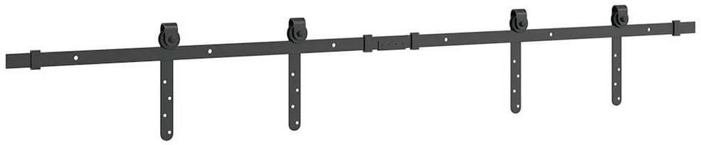 Stumdomų spintelės durelių rinkinys, 152cm, anglies plienas