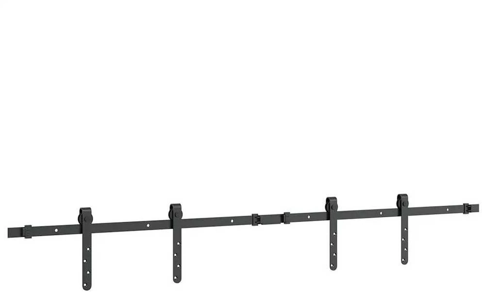 Stumdomų spintelės durelių rinkinys, 152cm, anglies plienas