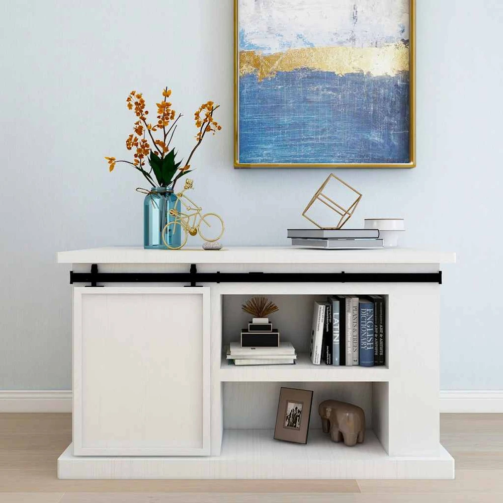 Stumdomų spintelės durelių sistemos rinkinys, 122cm, plienas