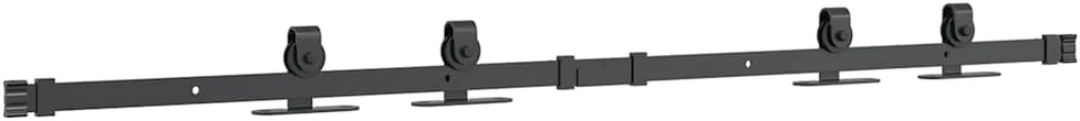 stumdomų spintelių durų komplektas 122 cm anglinis plienas