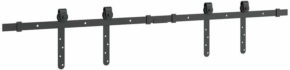 stumdomų spintelių durų komplektas 122 cm anglinis plienas