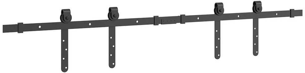 stumdomų spintelių durų komplektas 122 cm anglinis plienas