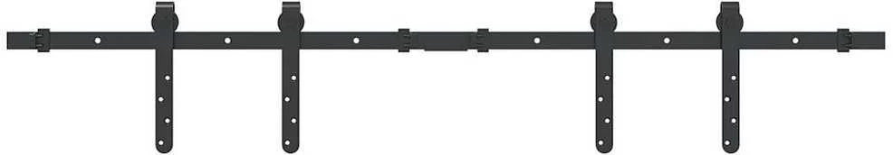 stumdomų spintelių durų komplektas 122 cm anglinis plienas