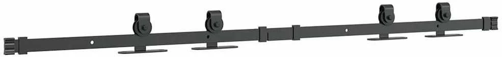 stumdomų spintelių durų komplektas 122 cm anglinis plienas