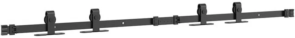 stumdomų spintelių durų komplektas 122 cm anglinis plienas