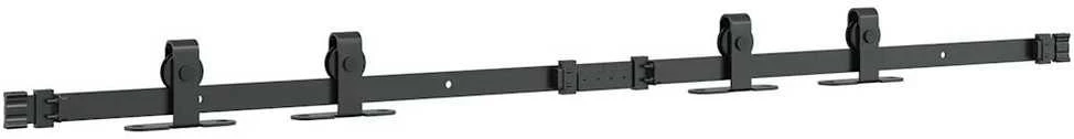 stumdomų spintelių durų komplektas 122 cm anglinis plienas