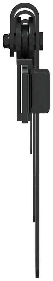 stumdomų spintelių durų komplektas 122 cm anglinis plienas