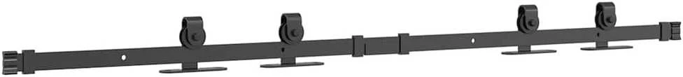 stumdomų spintelių durų komplektas 122 cm anglinis plienas
