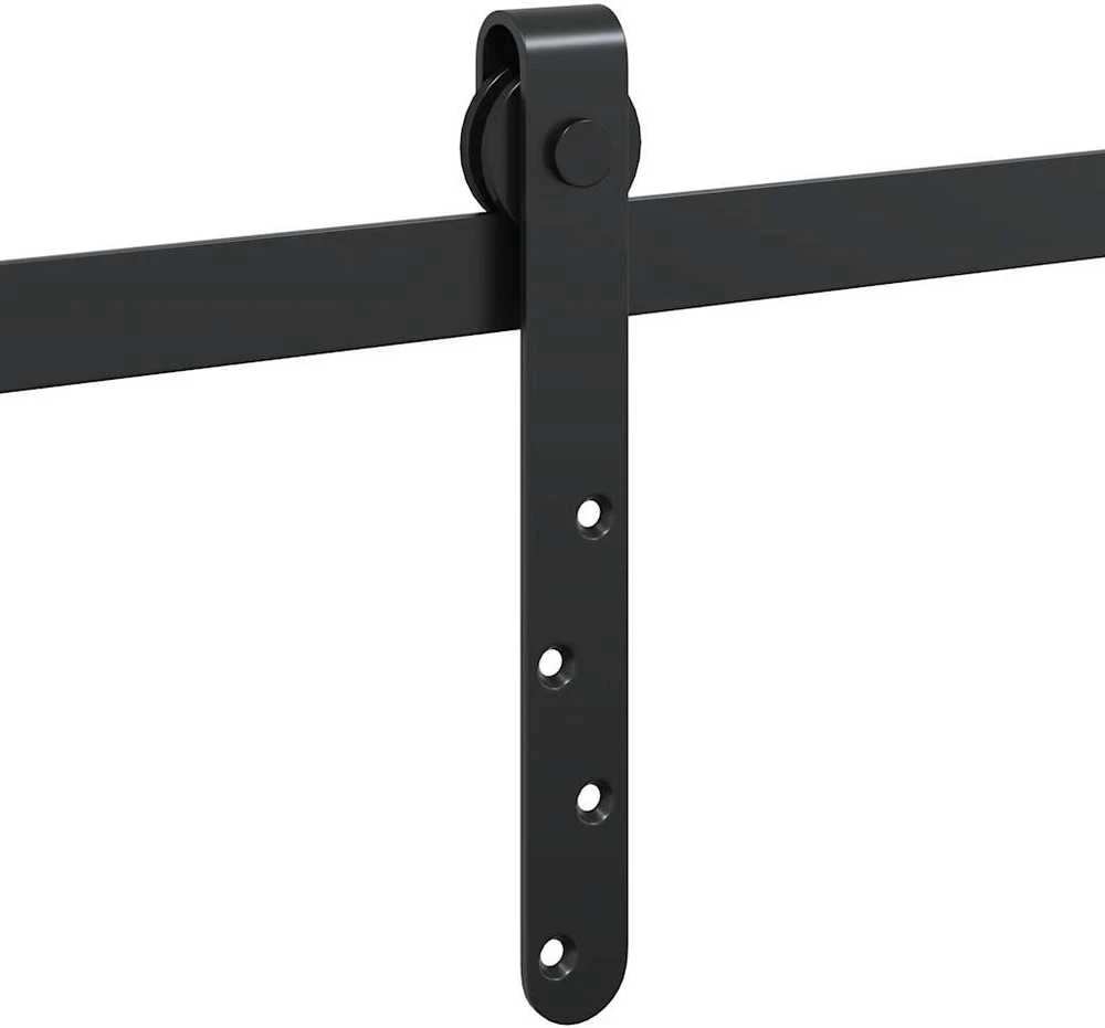 stumdomų spintelių durų komplektas 122 cm anglinis plienas