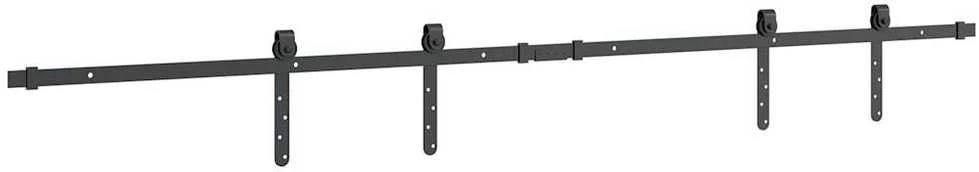 stumdomų spintelių durų komplektas 183 cm anglinis plienas