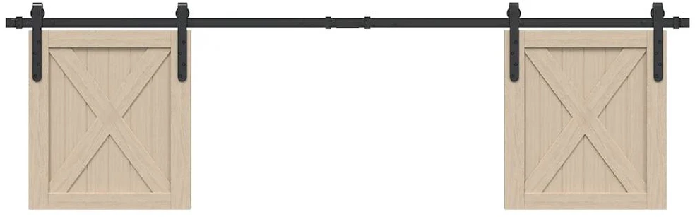 stumdomų spintelių durų komplektas 183 cm anglinis plienas