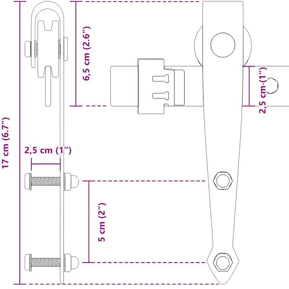 stumdomų spintelių durų komplektas 200 cm anglinis plienas