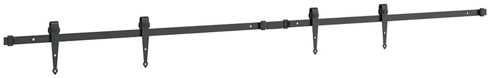 stumdomų spintelių durų komplektas 200 cm anglinis plienas