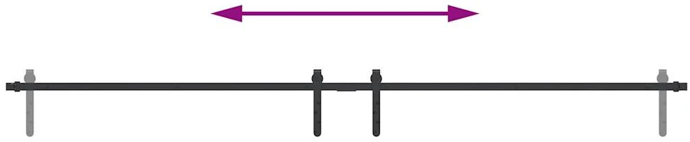 stumdomų spintelių durų komplektas 213 cm anglinis plienas