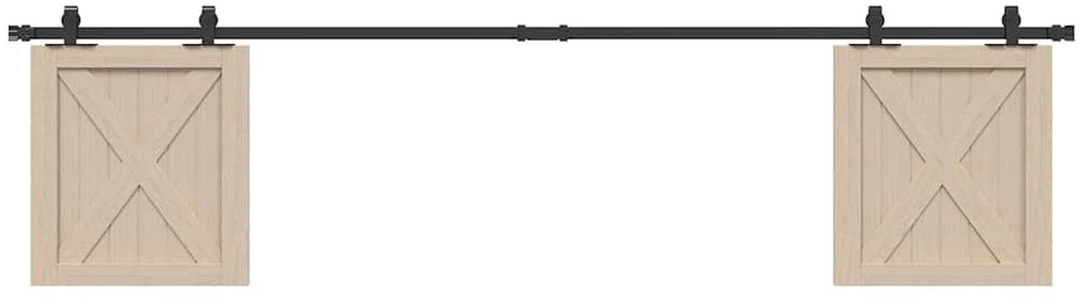 stumdomų spintelių durų komplektas 213 cm anglinis plienas