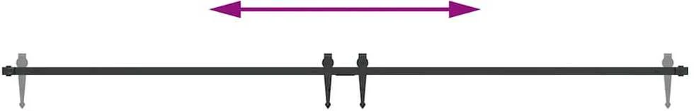 stumdomų spintelių durų komplektas 213 cm anglinis plienas