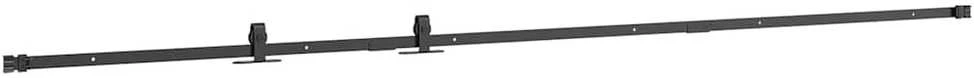 stumdomų spintelių durų komplektas 244 cm anglinis plienas