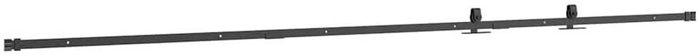 stumdomų spintelių durų komplektas 244 cm anglinis plienas