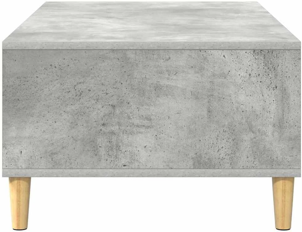 Kavos staliukas Betono pilka 102 x 55 x 35 cm Apdirbta mediena