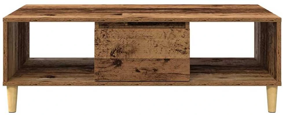 Kavos staliukas Senas medis 102 x 55 x 35 cm Apdirbta mediena