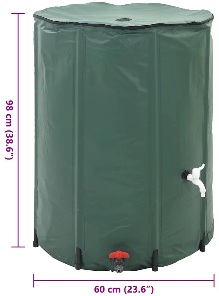 Sudedama Lietaus Vandens Talpa 250 l