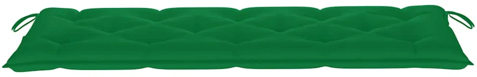 Sudedamas sodo suoliukas su pagalvėle, 159 cm, tikmedis
