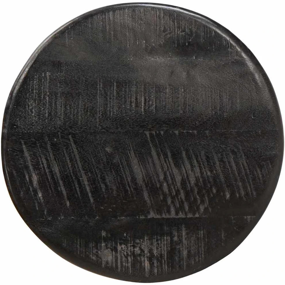 Sudediami kavos stalai 2 vnt. Juoda Ø 50 x 40 cm