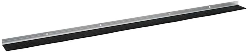 Sukabinamų durų šepetėlių sandarikliai 12 vnt. Sidabro 100 cm