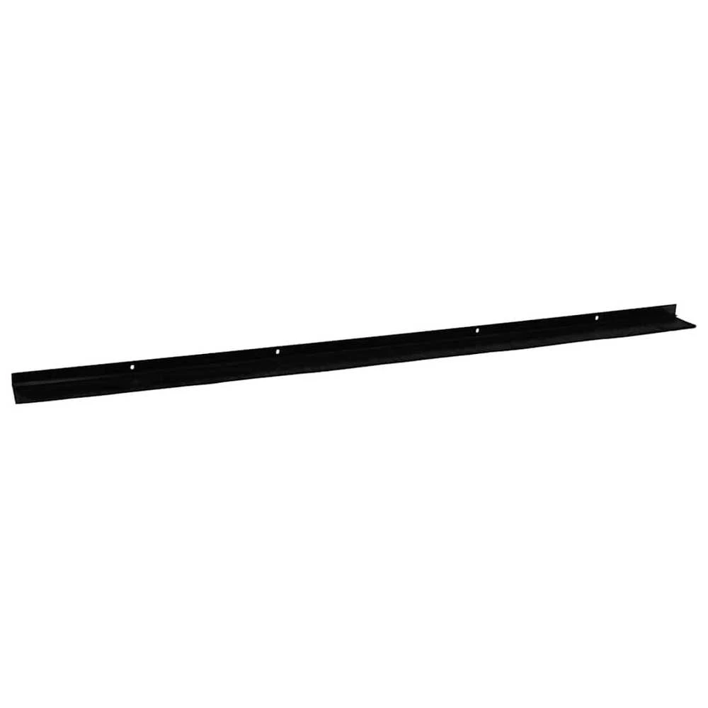 Sukabinamų durų šepetėlių sandarikliai 6 vnt. Juoda 100 cm
