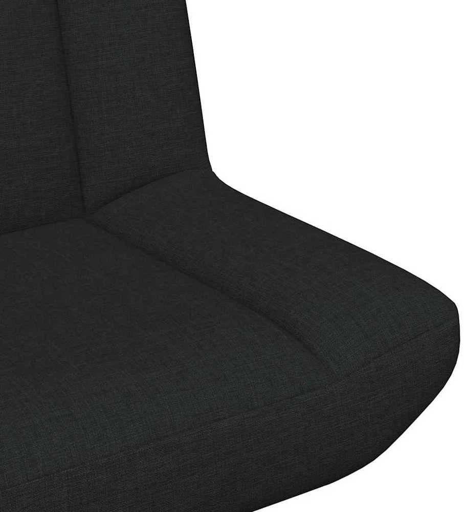 Fotelis Sukamasis krėslas Juoda 63 x 75 x 76 cm audinys