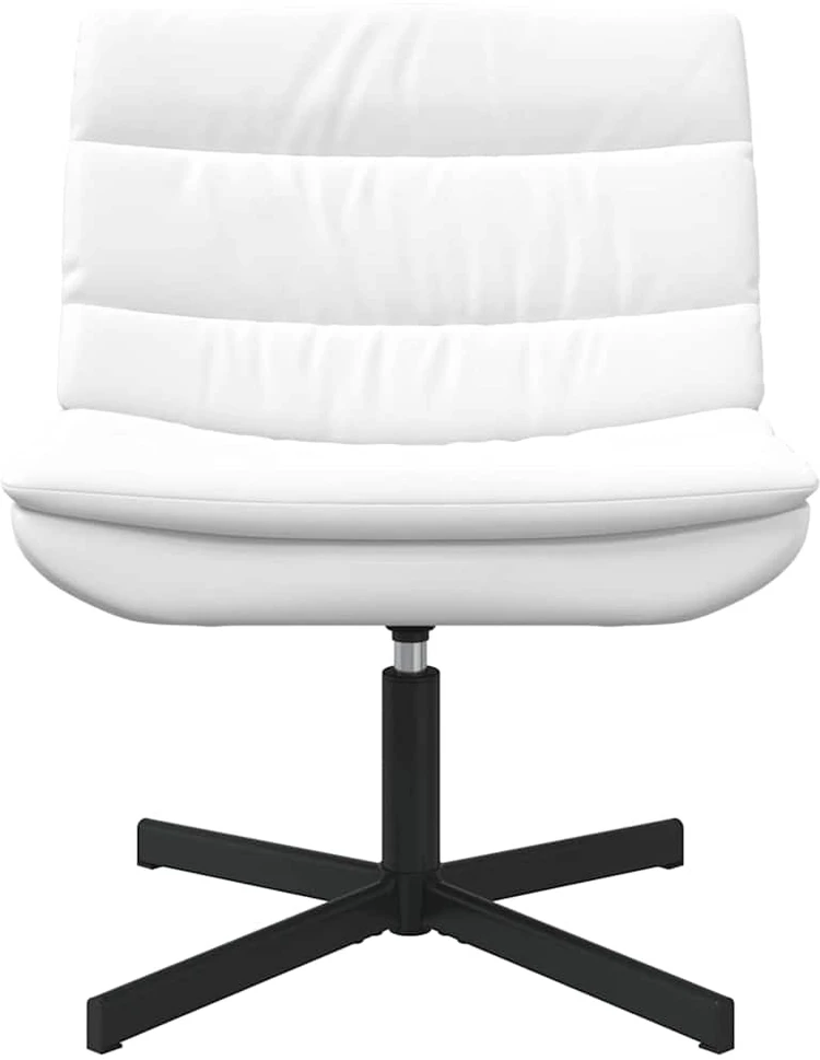 Fotelis Sukamasis krėslas Balta 63 x 75 x 76 cm Dirbtinė oda