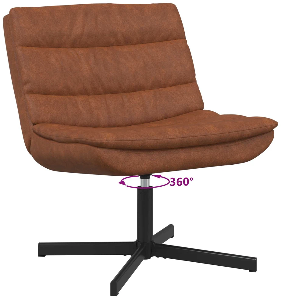 Fotelis Sukamasis krėslas Ruda 63 x 75 x 76 cm Antikinis PU